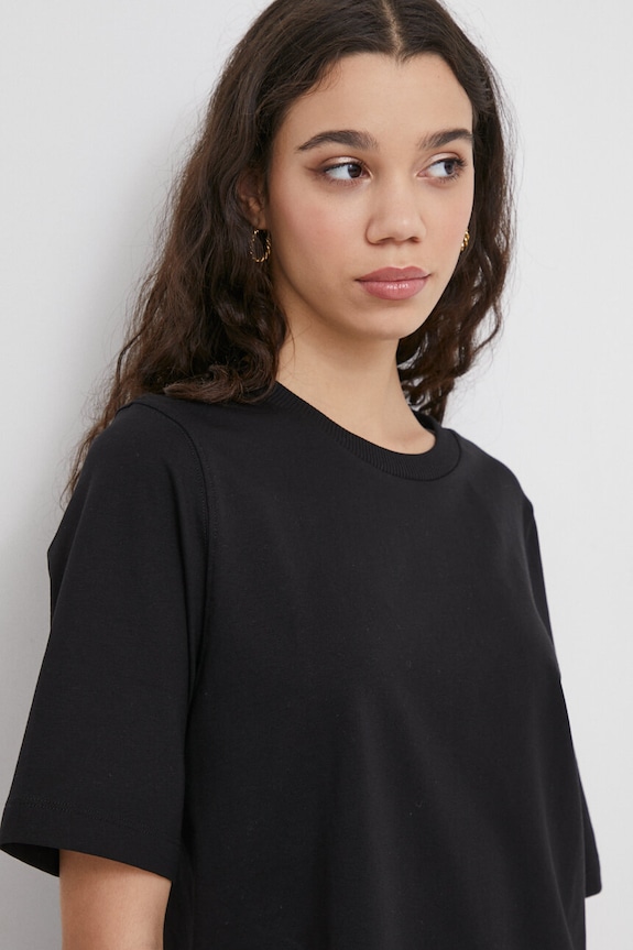 United Colors of Benetton t-shirt bawełniany czarny 3BL0E17G5
