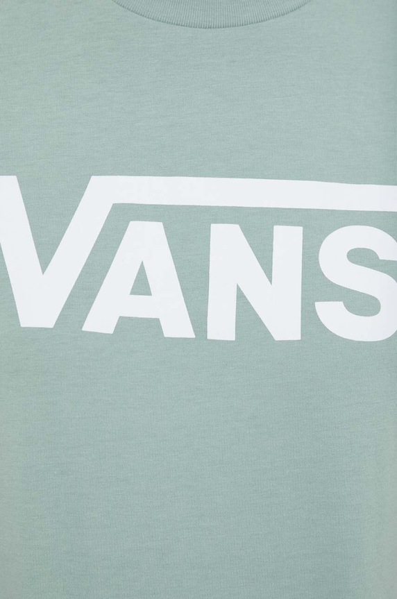 Vans pamut póló VN0A3UP4CJL1 zöld