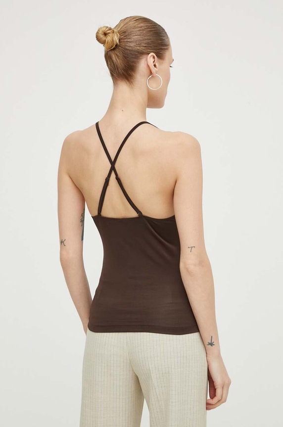 Odjeća Top Samsoe Samsoe F10000008 smeđa