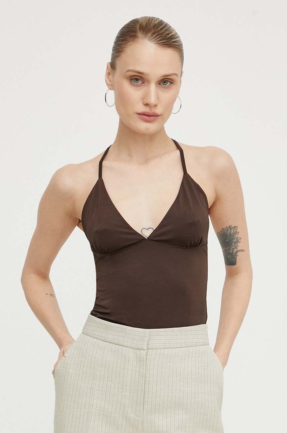 Top Samsoe Samsoe smeđa F10000008