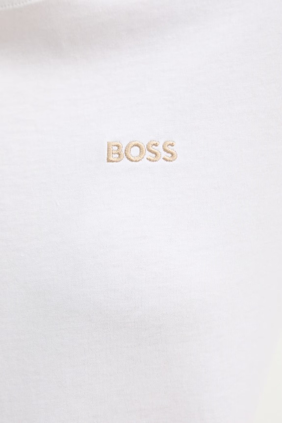 BOSS Orange basic tričko dámske bavlnené C Esogo 1 50506973 biela
