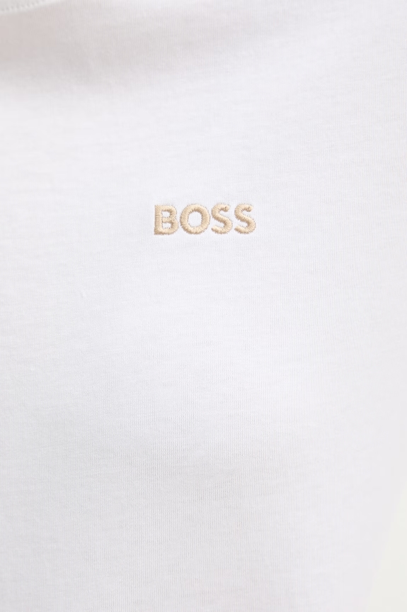 BOSS Orange basic tričko dámske bavlnené C Esogo 1 50506973 biela