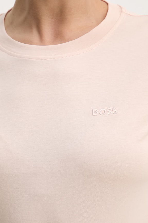 BOSS Orange T-shirt basic damski bawełniany C Esogo 1 pomarańczowy 50506973