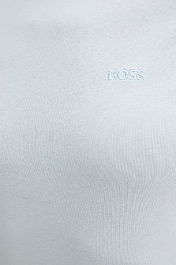 BOSS Orange basic tričko dámske bavlnené C Esogo 1 50506973 modrá