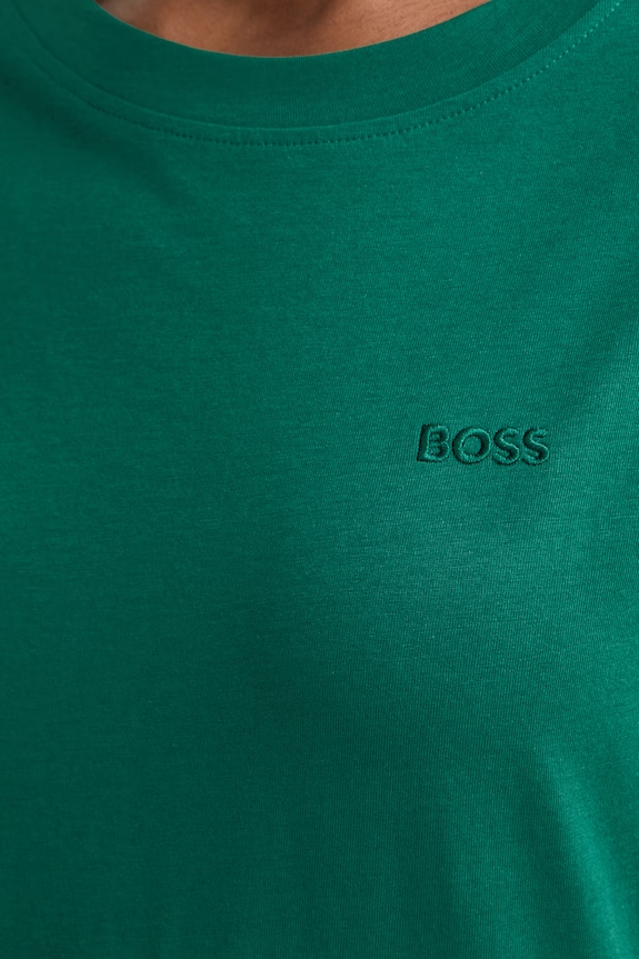 BOSS Orange basic tričko dámske bavlnené C Esogo 1 50506973 zelená
