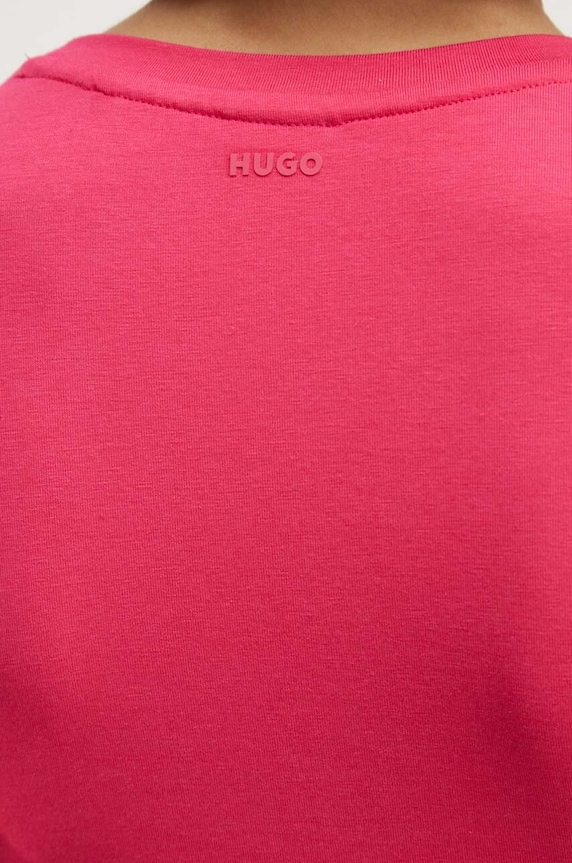 Tričko HUGO Darnelia 50515019 ružová