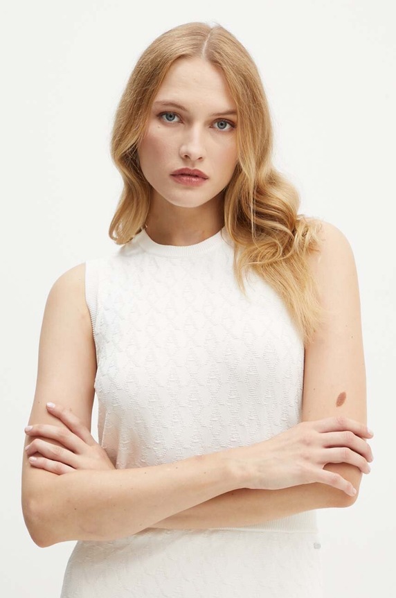 Vesta Armani Exchange okrúhly béžová 8NYH9A.YMH6Z.NOS