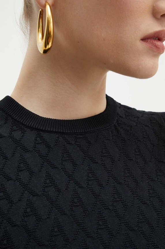 Armani Exchange vesta 8NYH9A.YMH6Z.NOS negru
