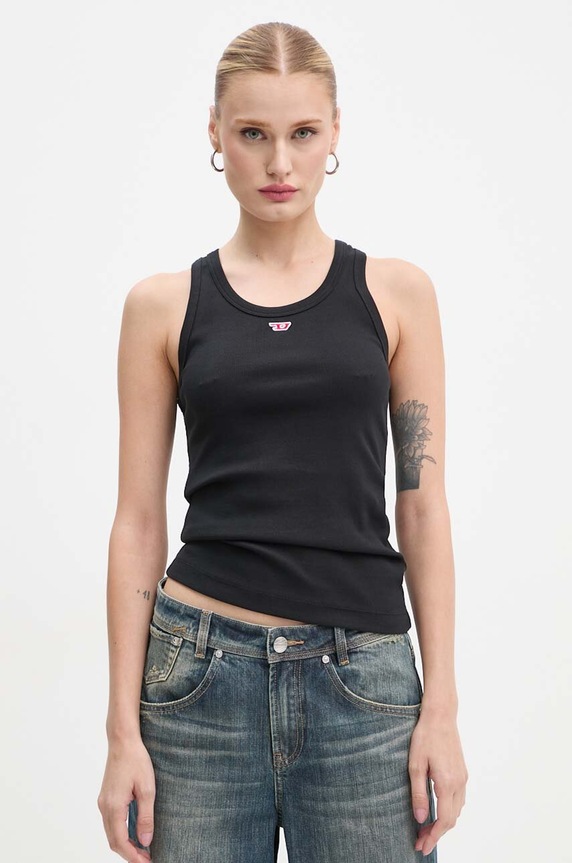 Diesel top T-ANKY-D slim nero A05104.0EJAI