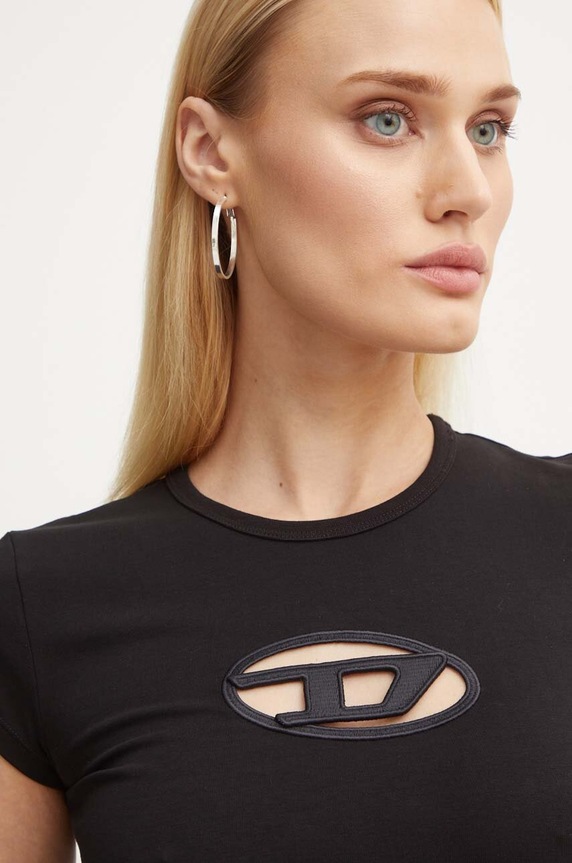 Diesel t-shirt T-ANGIE nero A06268.0AFAA