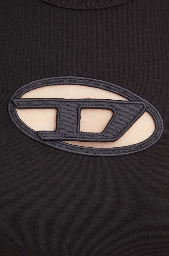 Diesel t-shirt T-ANGIE A06268.0AFAA nero