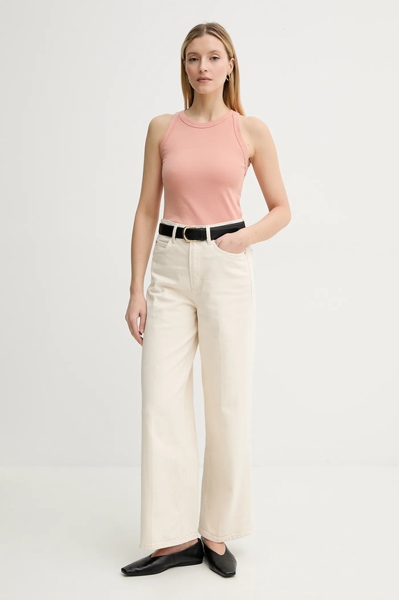 Pamučni top Marc O'Polo M03211250011 narančasta AA00