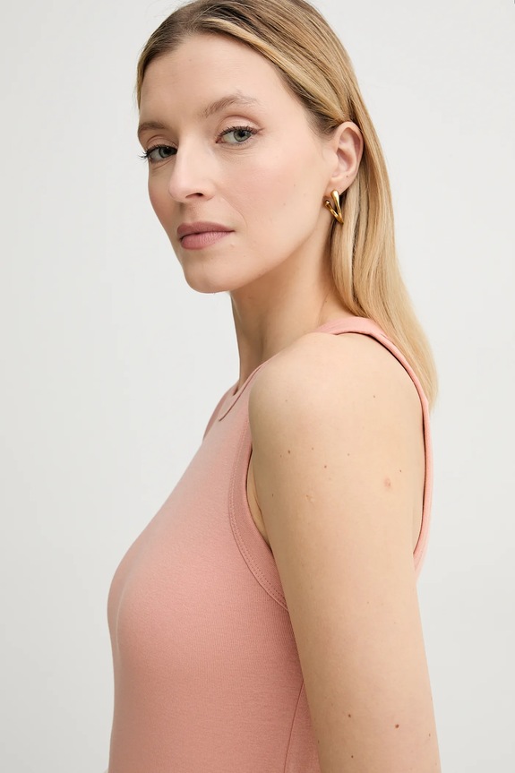 Pamučni top Marc O'Polo narančasta M03211250011