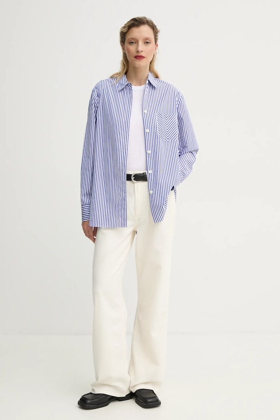 Bavlnené tričko Rag & Bone W272C32CH biela AA00