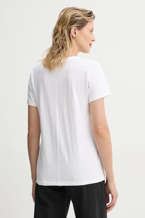 Oblečenie Bavlnené tričko Rag & Bone W272C34CH biela