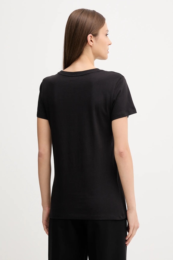 Бавовняна футболка Armani Exchange XW001459.AF10356.NOS чорний AA00