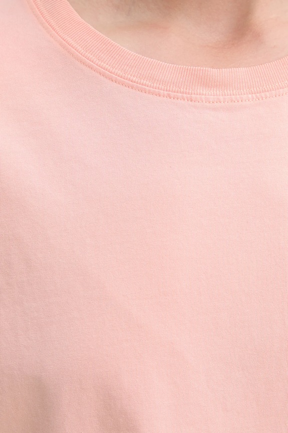 Βαμβακερό μπλουζάκι American Vintage FIZ02A ροζ