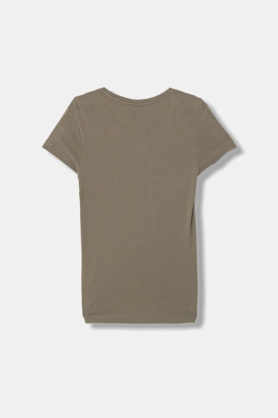 G-Star t-shirt bawełniany Eyben slim 2.0 D24533.4107.2199 zielony AA00