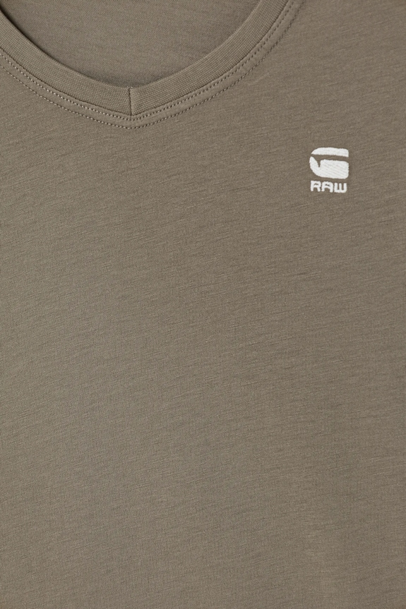 Odzież G-Star t-shirt bawełniany Eyben slim 2.0 D24533.4107.2199 zielony