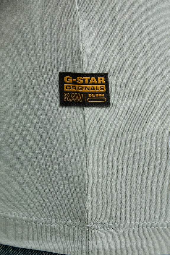 G-Star t-shirt bawełniany Eyben slim 2.0 D24533.4107.C959 zielony