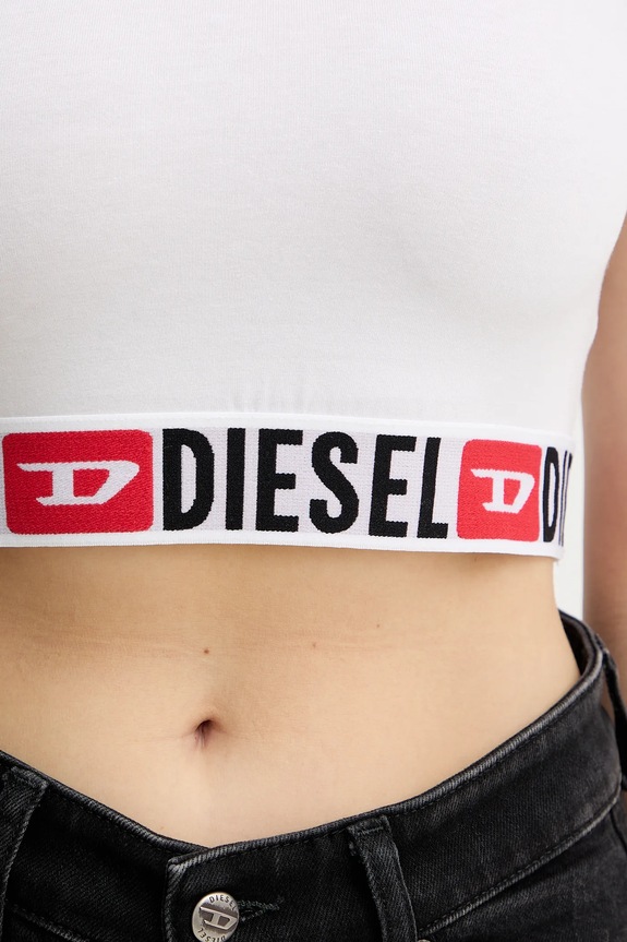 Tričko Diesel IRMA-D-CORE A18273.0NJAP biela