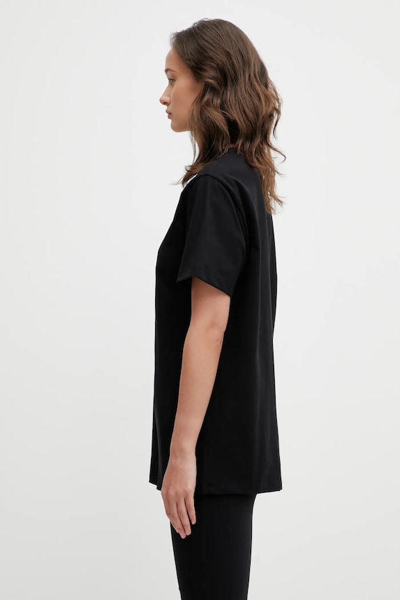 Coperni Boxy футболка из хлопка для женщин COPJS03F5036 чёрный AA00