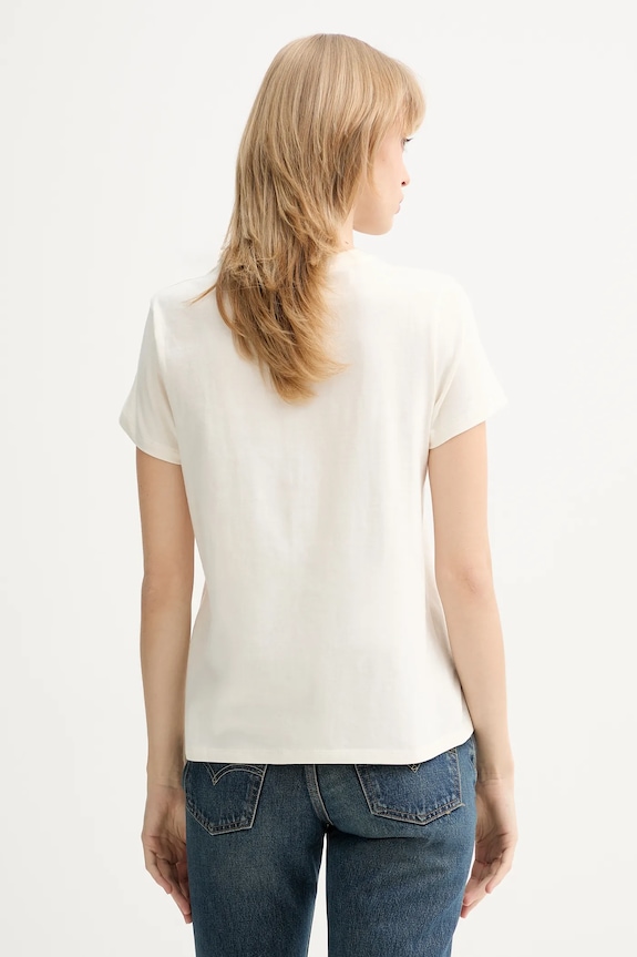 Oblečení Bavlněné tričko Levi's THE PERFECT TEE 17369.3189 béžová