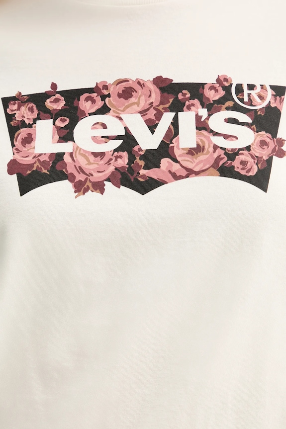 Bavlněné tričko Levi's THE PERFECT TEE 17369.3189 béžová