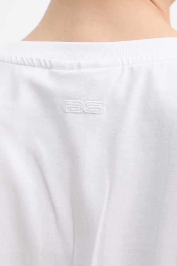 Gestuz t-shirt damski 10910960 biały