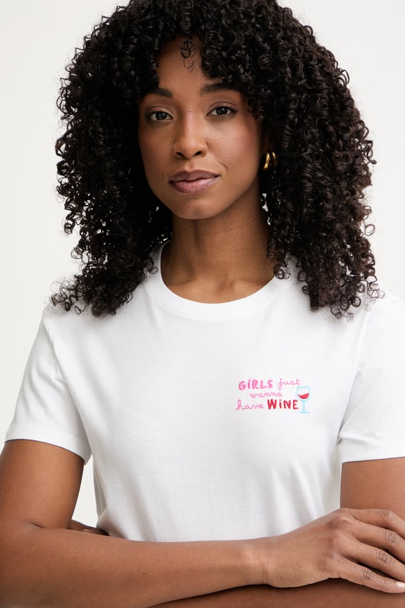 MC2 Saint Barth T-shirt γυναικείο βαμβακερό λευκό EMI0001.