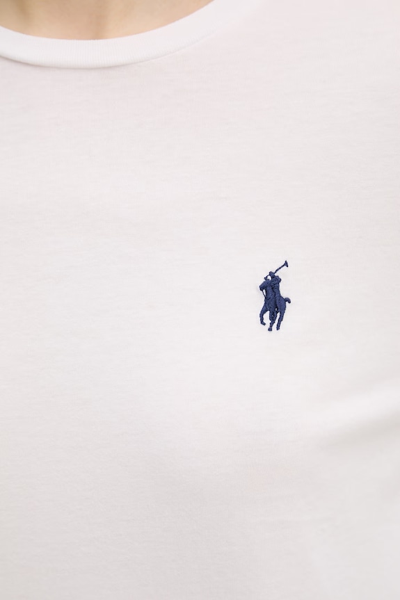 Polo Ralph Lauren tričko s dlhým rukávom dámske bavlnené 211B14604 biela