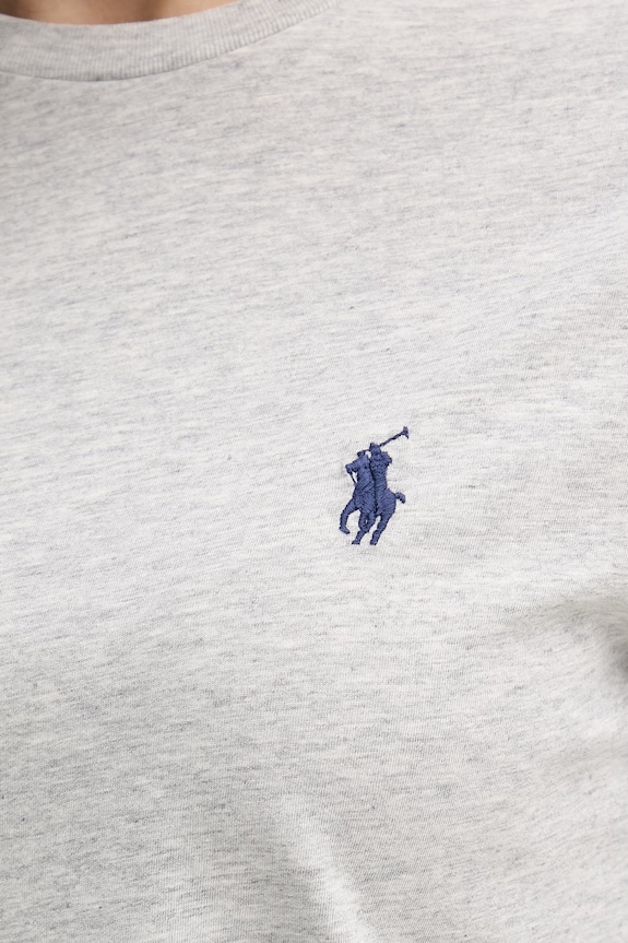Polo Ralph Lauren longsleeve de damă din bumbac 211B14604 gri