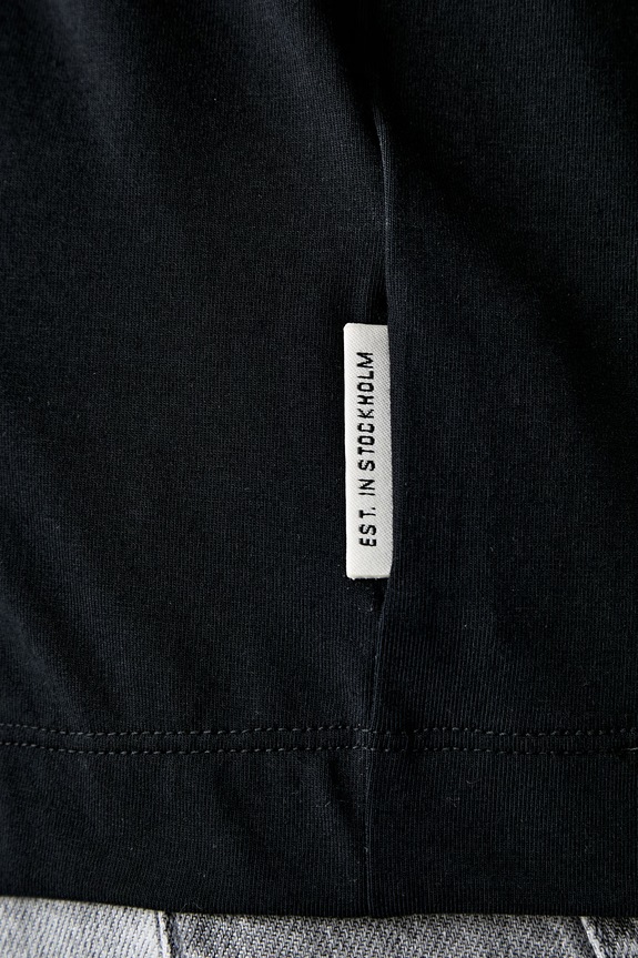 Marc O'Polo T-shirt damski z bawełną 5000013473 czarny