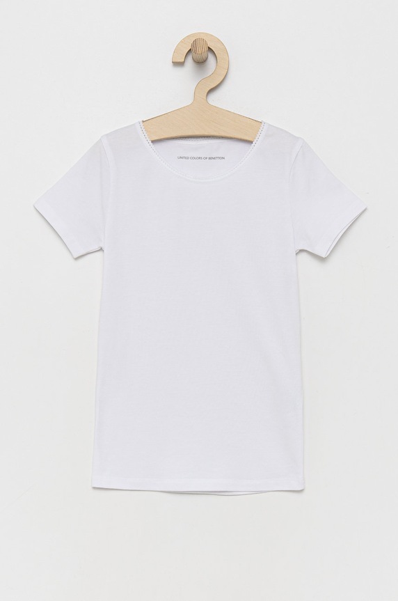 United Colors of Benetton tricou copii 3MC10M490.G.CONTINUATIV roz AA00