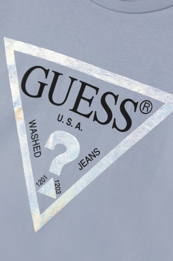 DÍVKA Dětské tričko Guess J81I15.J1311.9BYH modrá