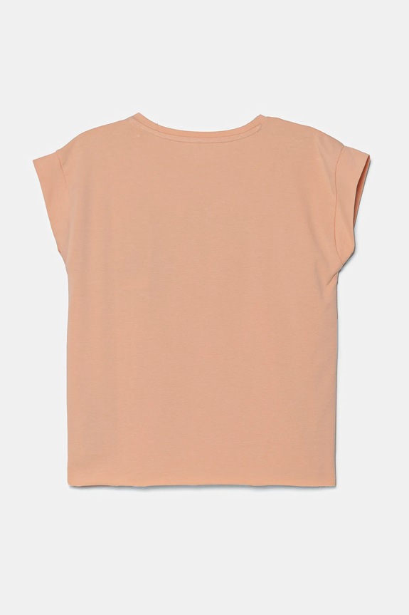 Guess t-shirt dziecięcy J81I15.J1311.PPYA pomarańczowy AA00