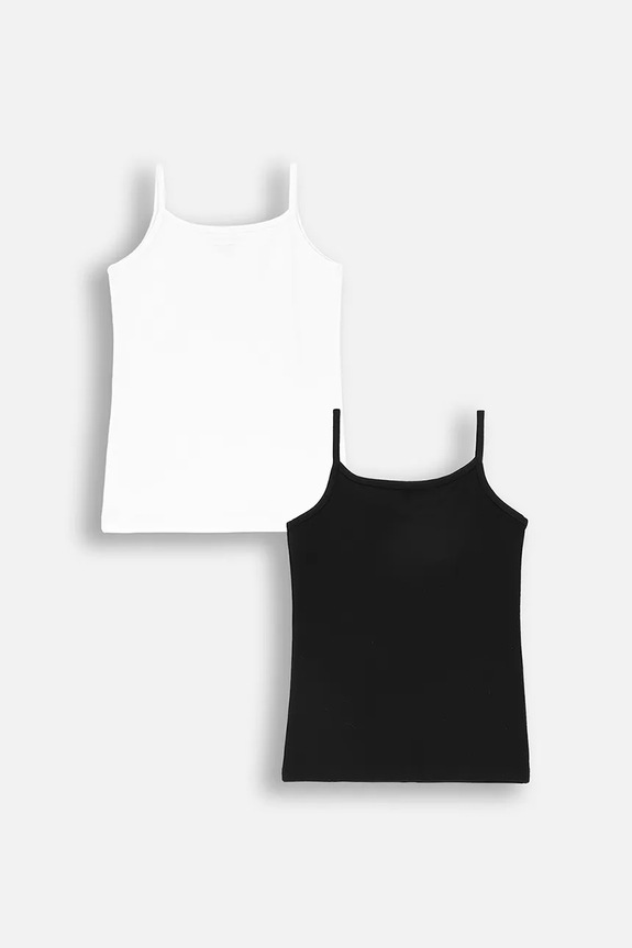 Coccodrillo top copii 2-pack XCX407201BAU alb AA00