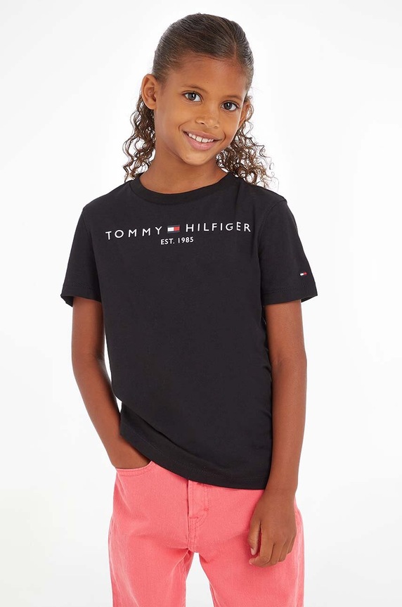 Tommy Hilfiger t-shirt in cotone per bambini KS0KS00210.NOS