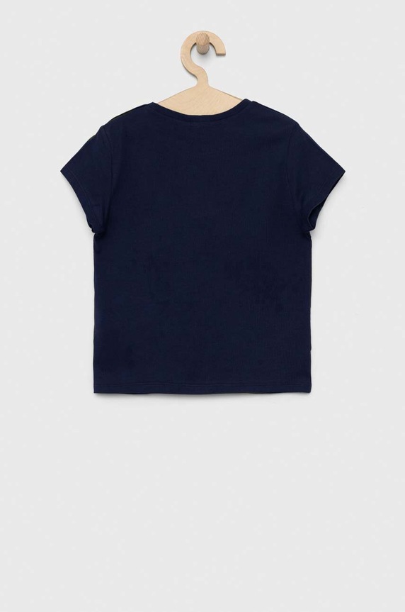 United Colors of Benetton tricou de bumbac pentru copii 3I1XC109V.G.NOS bleumarin AA00