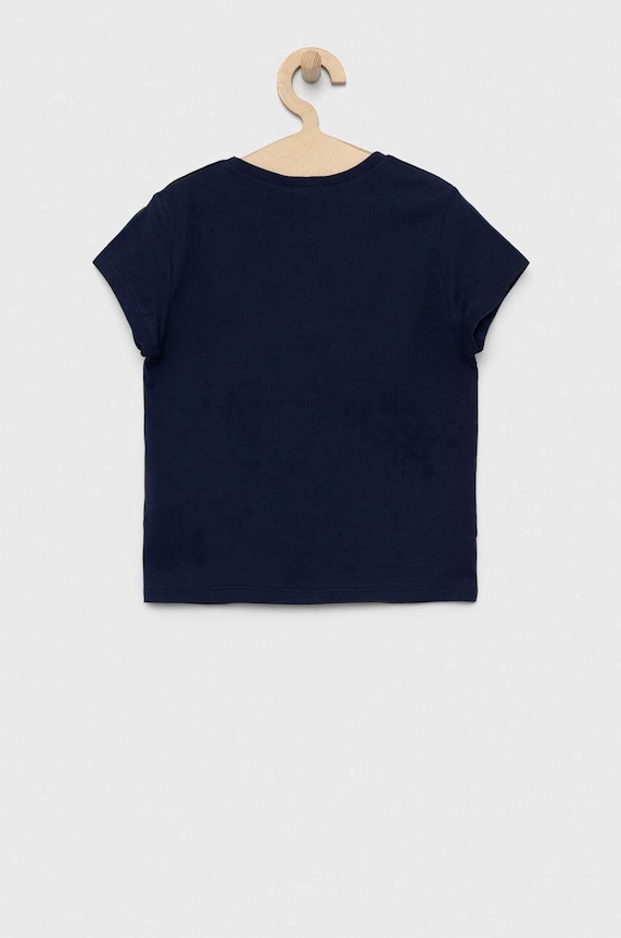 United Colors of Benetton tricou de bumbac pentru copii 3I1XC109V.G.NOS bleumarin AA00