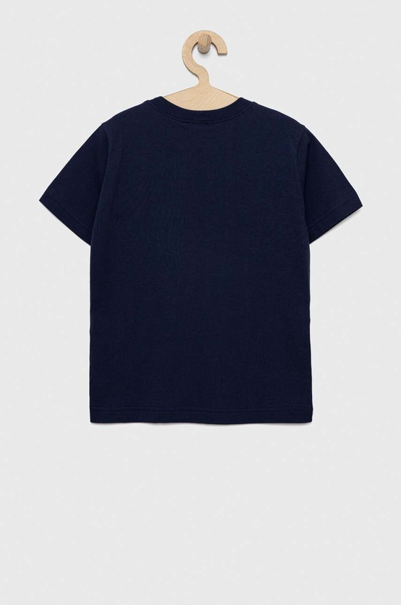 United Colors of Benetton t-shirt bawełniany dziecięcy 3I1XC109W.G.NOS granatowy AA00