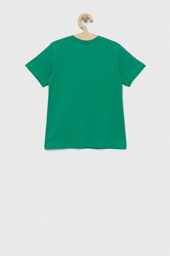 United Colors of Benetton gyerek pamut póló 3I1XC109W.G.NOS zöld AA00