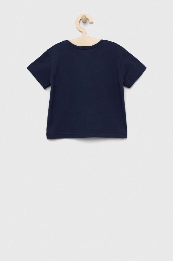 United Colors of Benetton tricou de bumbac pentru copii 3I1XG106Z.P.NOS bleumarin AA00