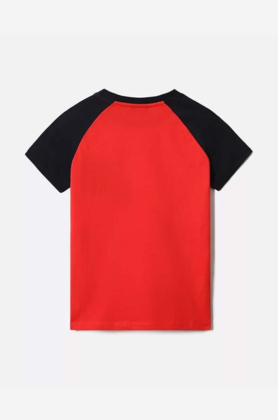 Napapijri gyerek pamut póló NA4G4F.R89 piros AA00