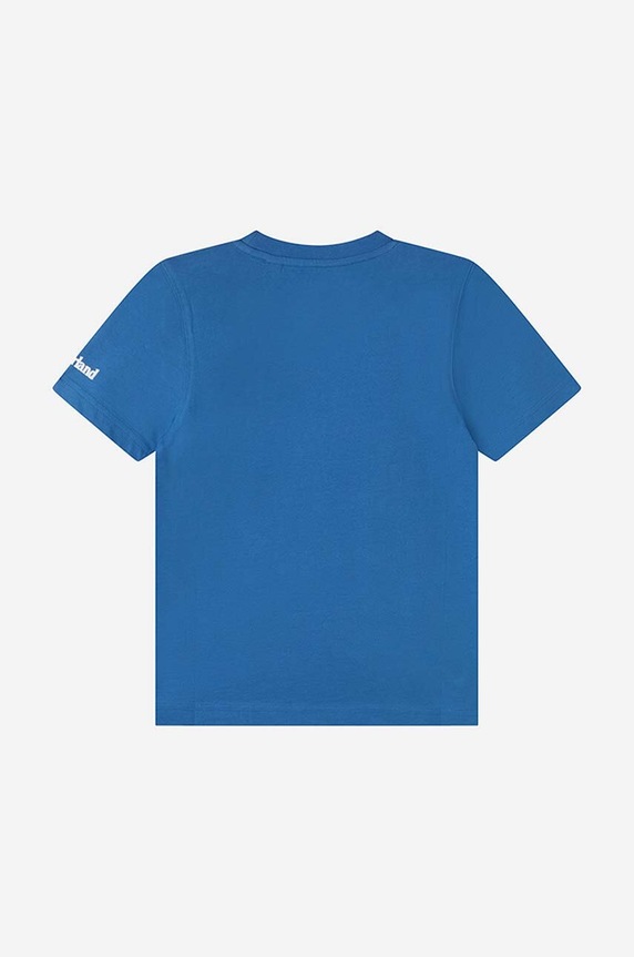 Timberland gyerek pamut póló Short Sleeves Tee-shirt T25S87.831 piros SS23