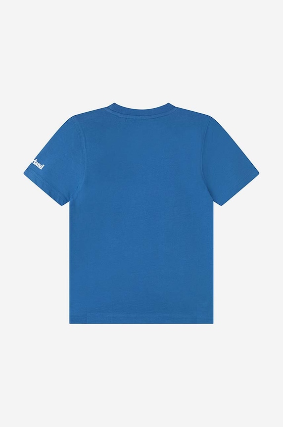 Timberland gyerek pamut póló Short Sleeves Tee-shirt T25S87.831 piros SS23
