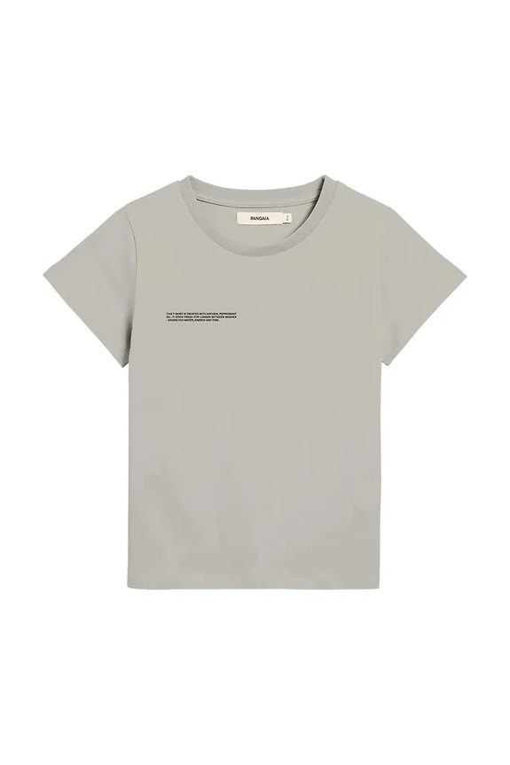 Tričko Pangaia KIDS' 365 MIDWEIGHT T-SHIRT potlač béžová 10000430.CORE