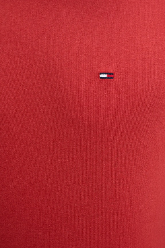 Tommy Jeans tričko pánske bavlnené DM0DM04411 červená