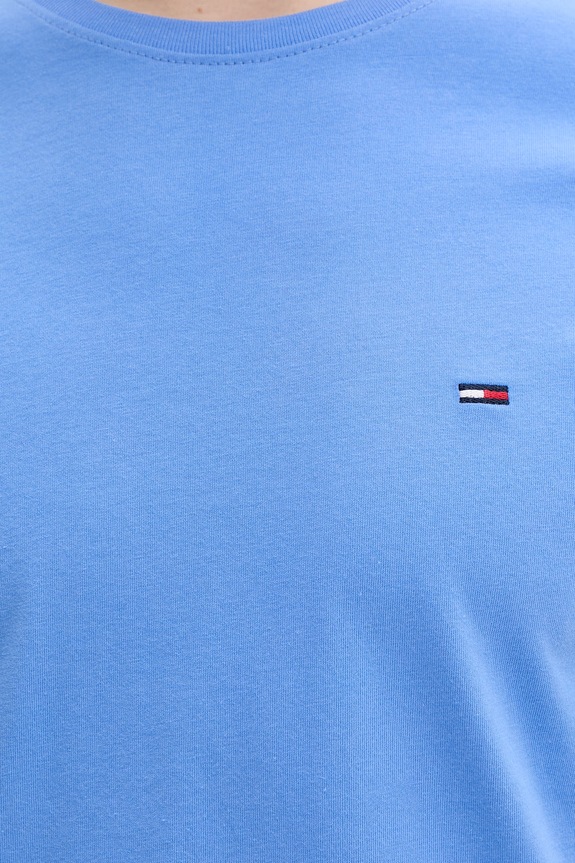 Tommy Jeans t-shirt męski bawełniany DM0DM04411 niebieski