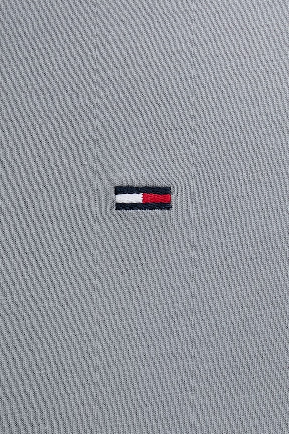 Tommy Jeans tricou bărbătesc de bumbac DM0DM04411 gri